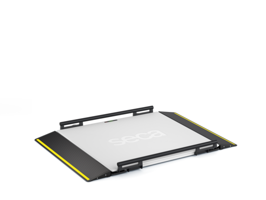seca Xline Base - EMR-validated wheelchair scale with ID-Display and EMR-interface