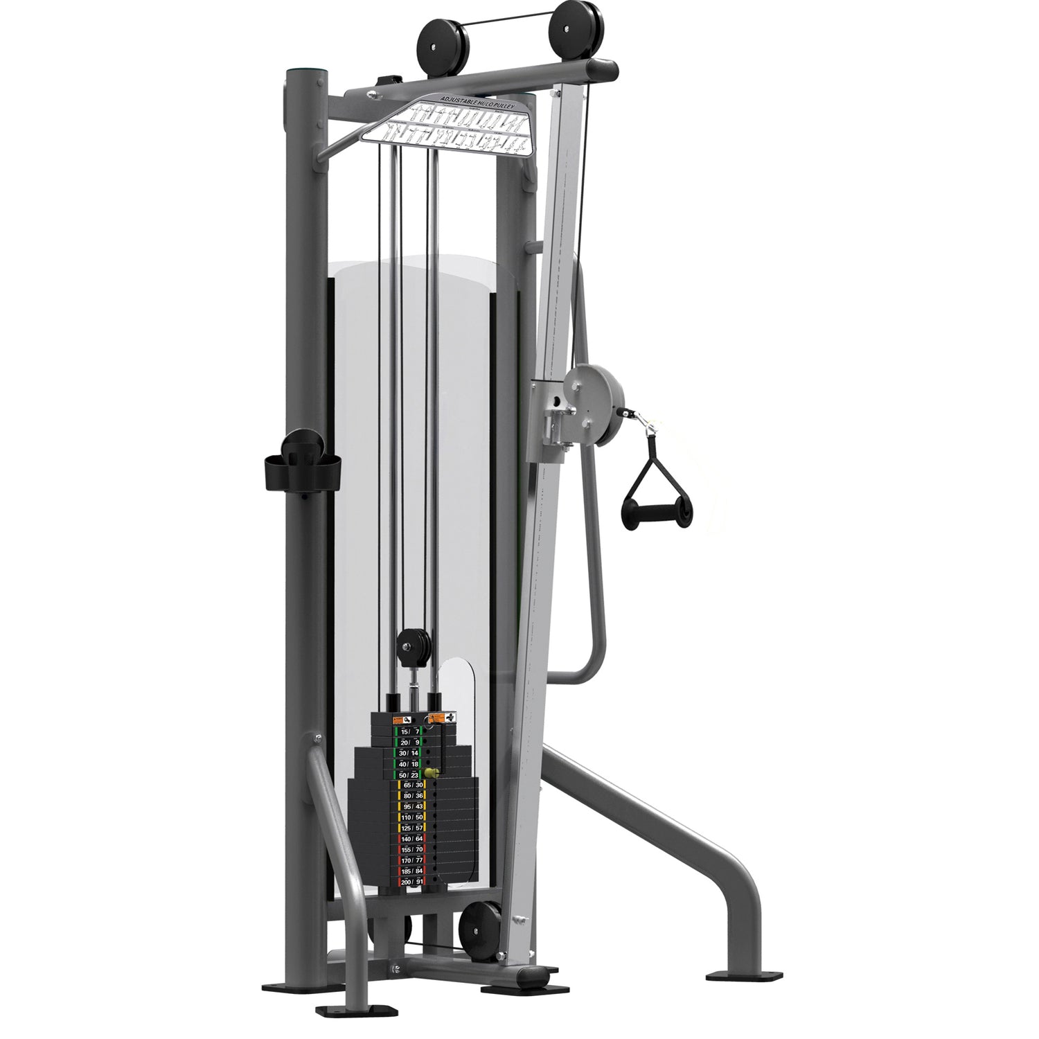 Impulse Single Adjustable HiLow Pulley Ercolina Rehab Selectorised Station