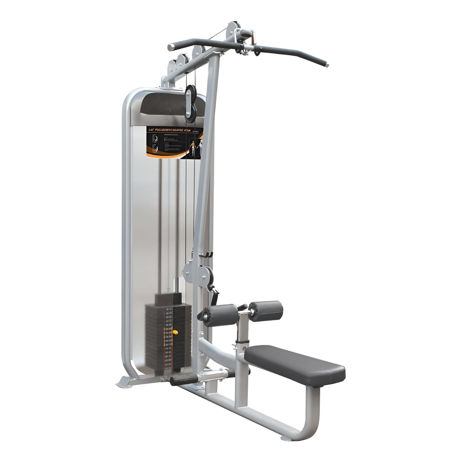 Impulse Studio Dual Function Lat Pulldown/Seated Row Selectorised Station