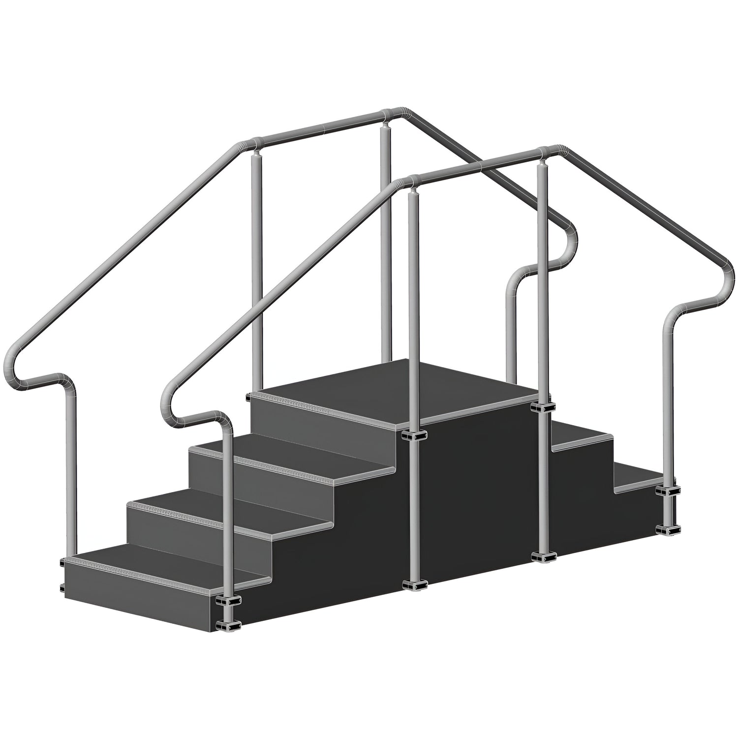 AusCo Access+ Up & Over Exercise Training Stairs - 4 Up, 3 Down