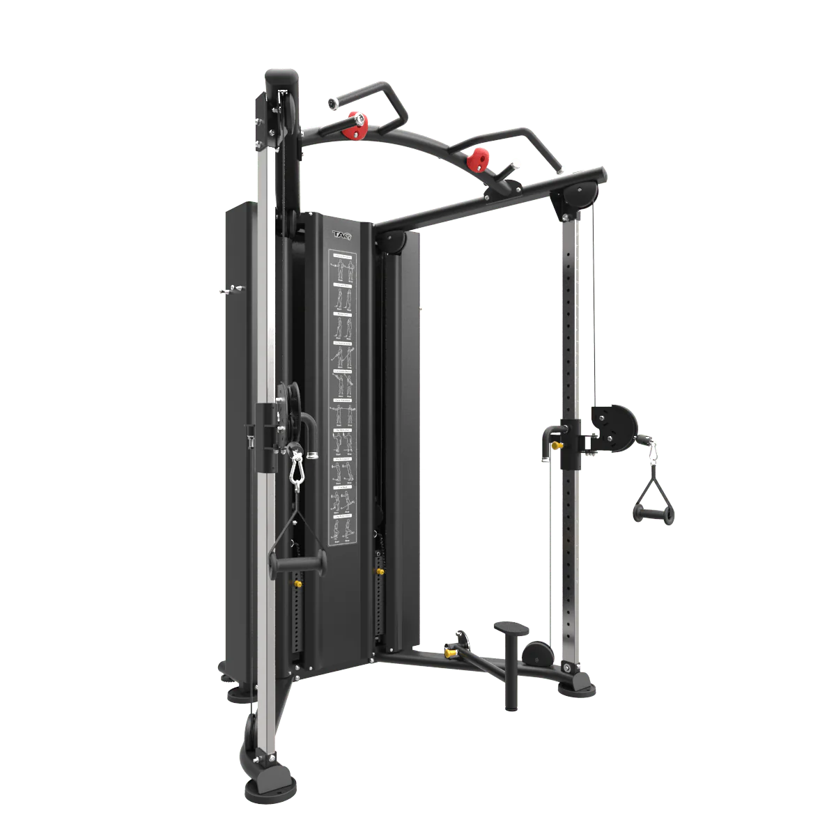 Impulse Dual Adjustable Pulley 2 X 200lb Weight Stacks Selectorised Station