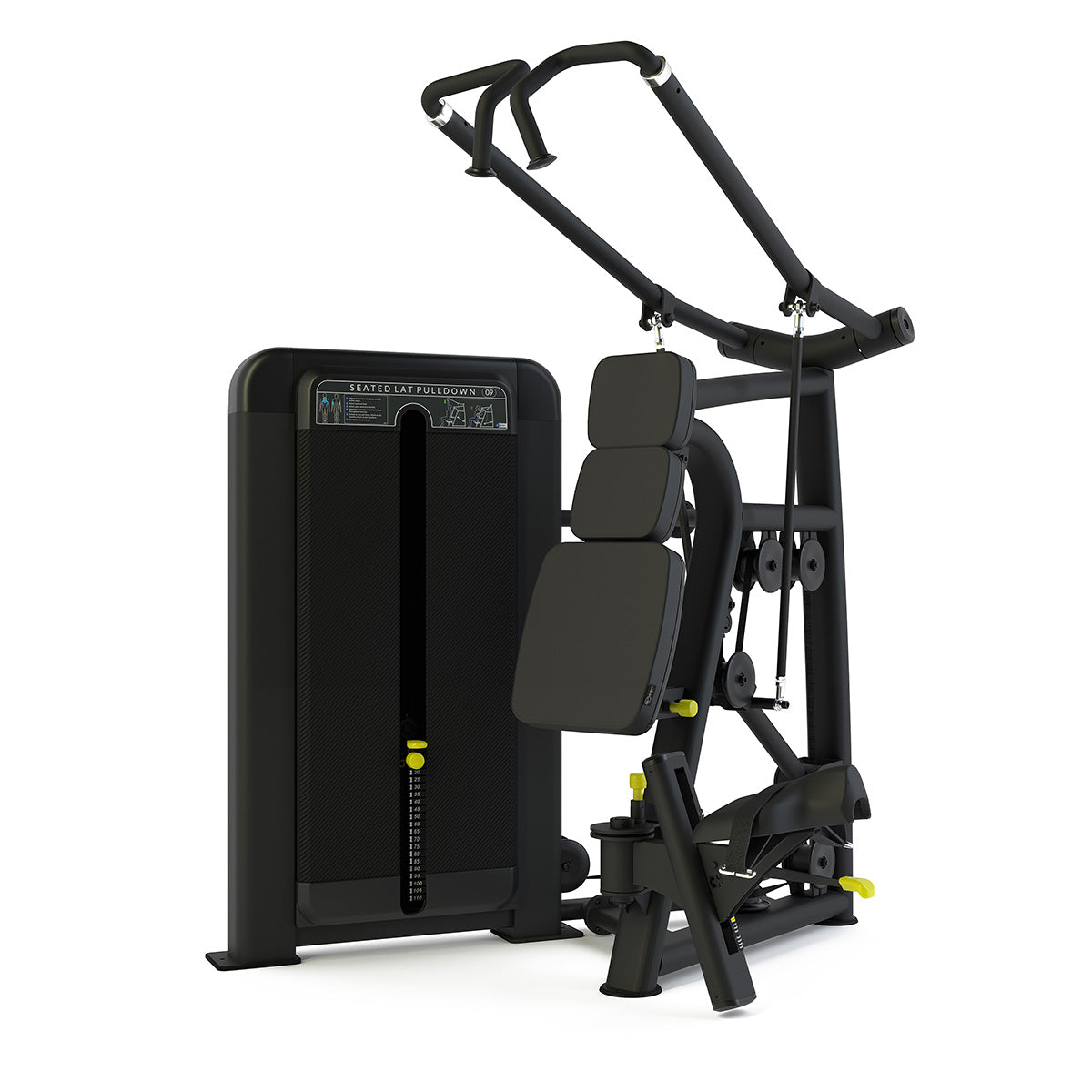 Pulse Inclusive Seated Lat Pulldown HSeries IFI Selectorised