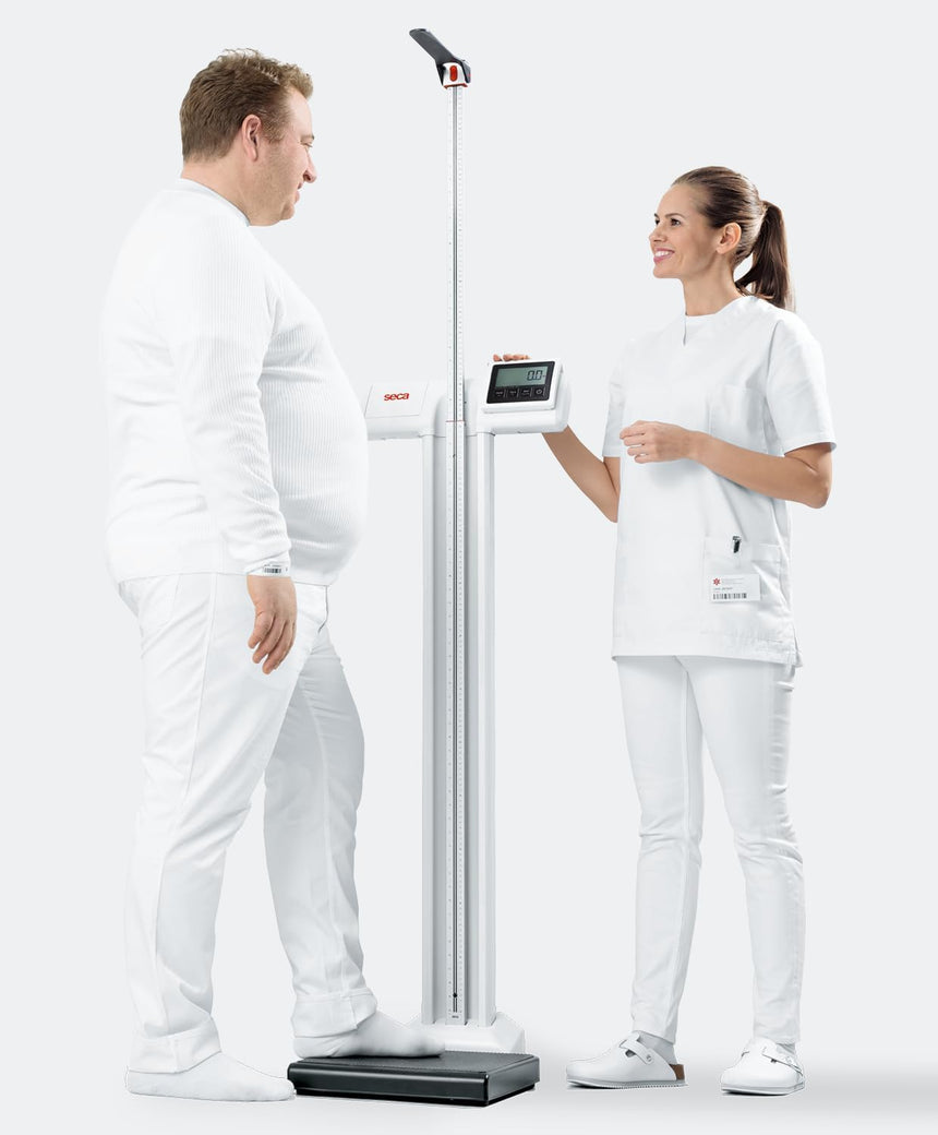 seca 777 - Digital Column Scale with Standing Aid