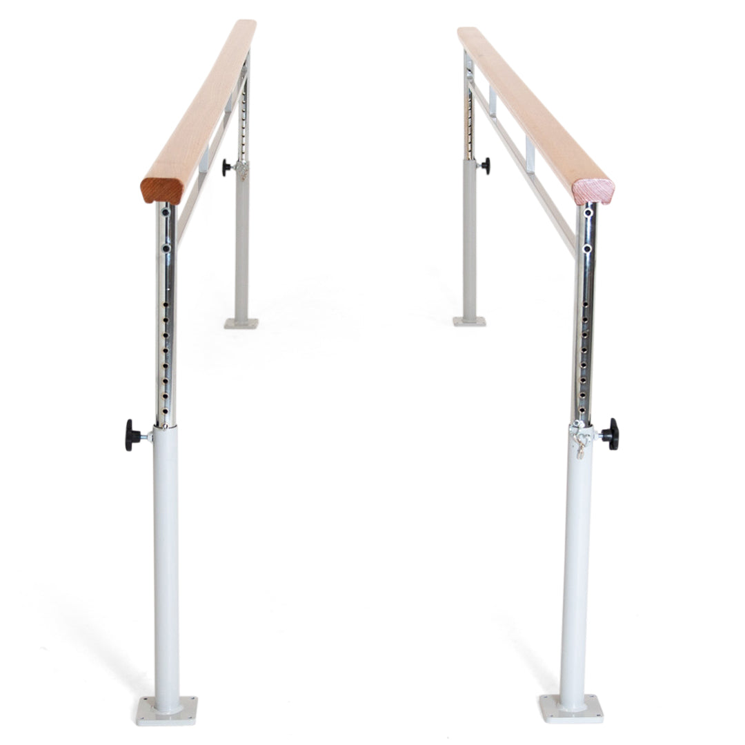 AusCo Parrallel Walking Bars Fixed Timber.