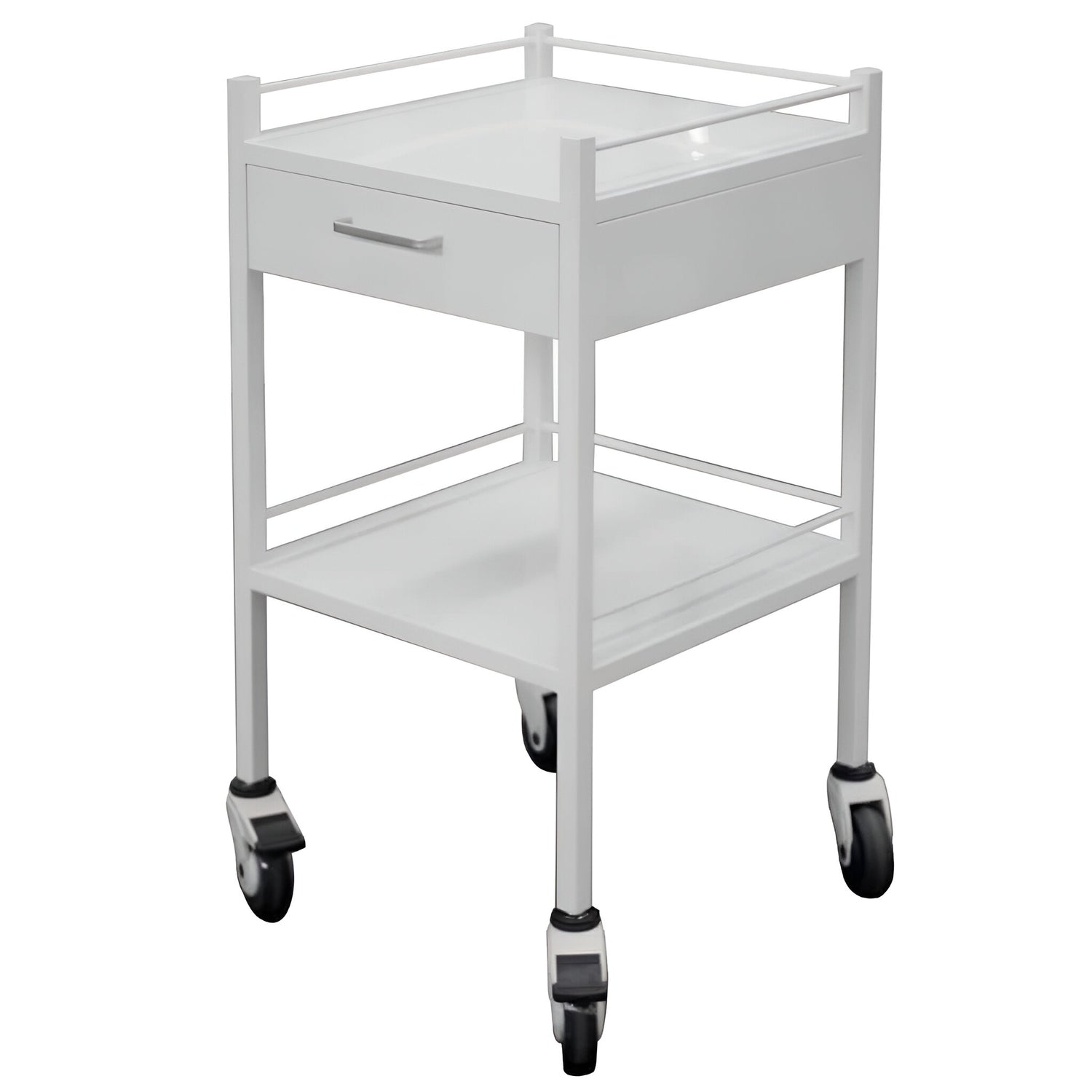 CubicHealth Powder Coated Trolley 1 Drawer