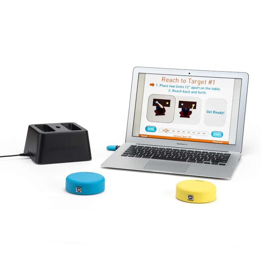 FlintRehab Fitmi Clinic with tablet ReachToTarget