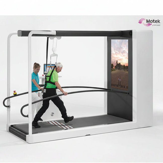 Hocoma C-Mill VR treadmill obstacle training feature for gait rehabilitation