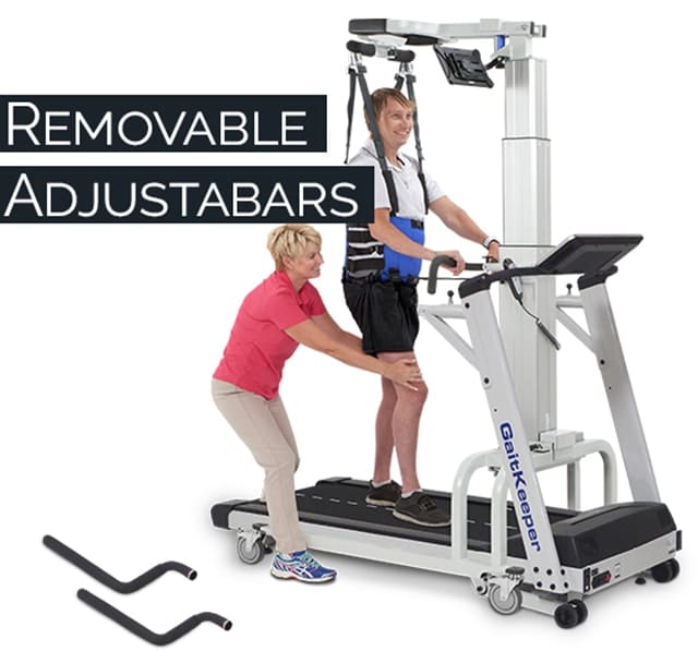 LiteGait GaitKeeper Treadmill with GaitSENS Integrated Gait & Balance Analysis System