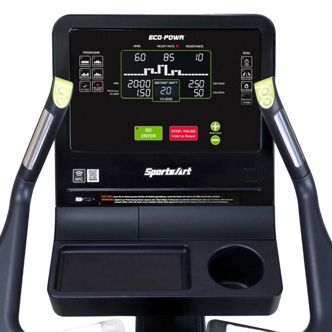SportsArt G574U ECO-POWR Elite Series Upright Cycle