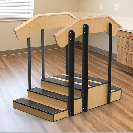 Therakit S32F Straight Up & Over Exercise Training Stairs