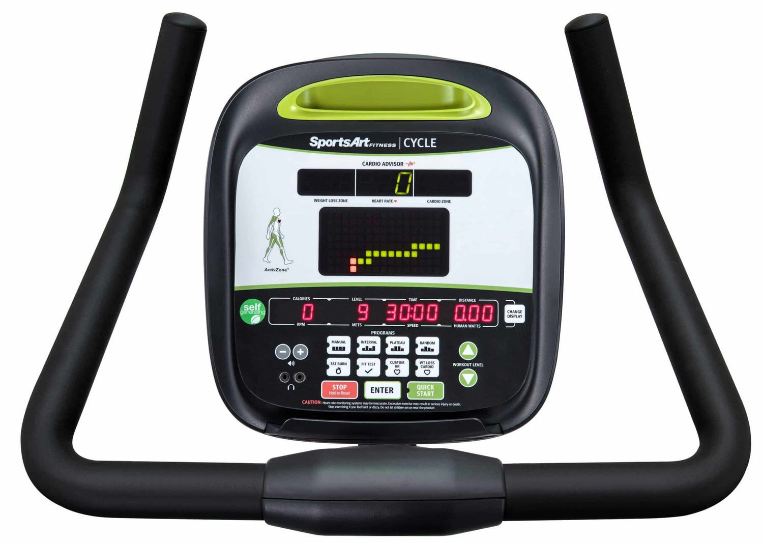SportsArt C535U Upright Bike console image