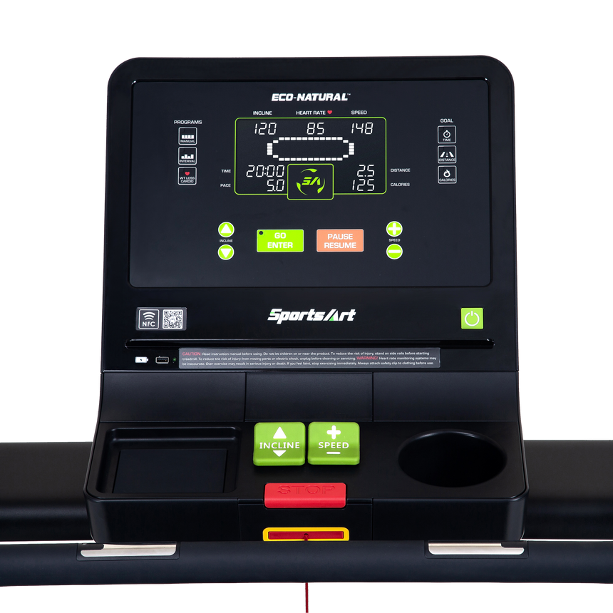 SportsArt_T673-Treadmill_Console