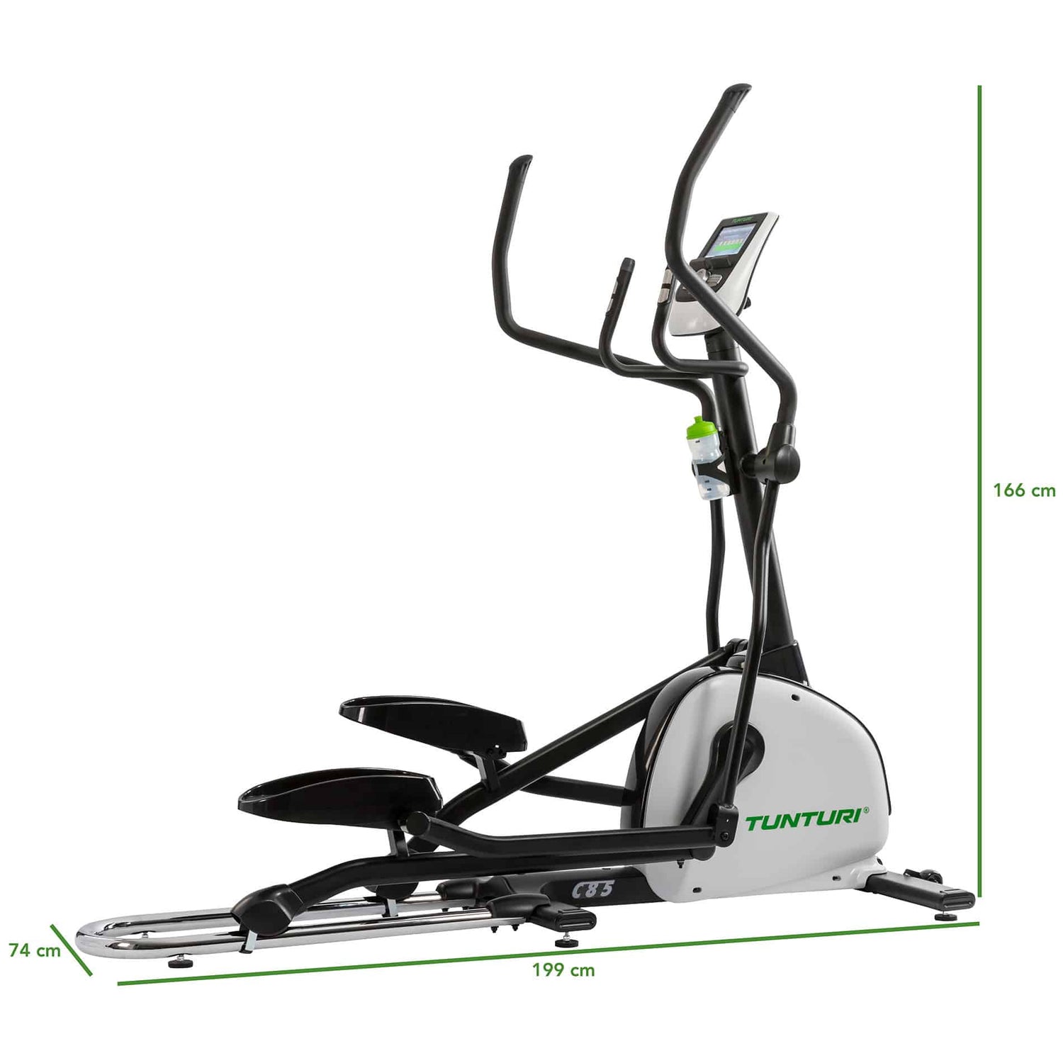 Tunturi C85F Endurance Elliptical Cross Trainer Dimensions