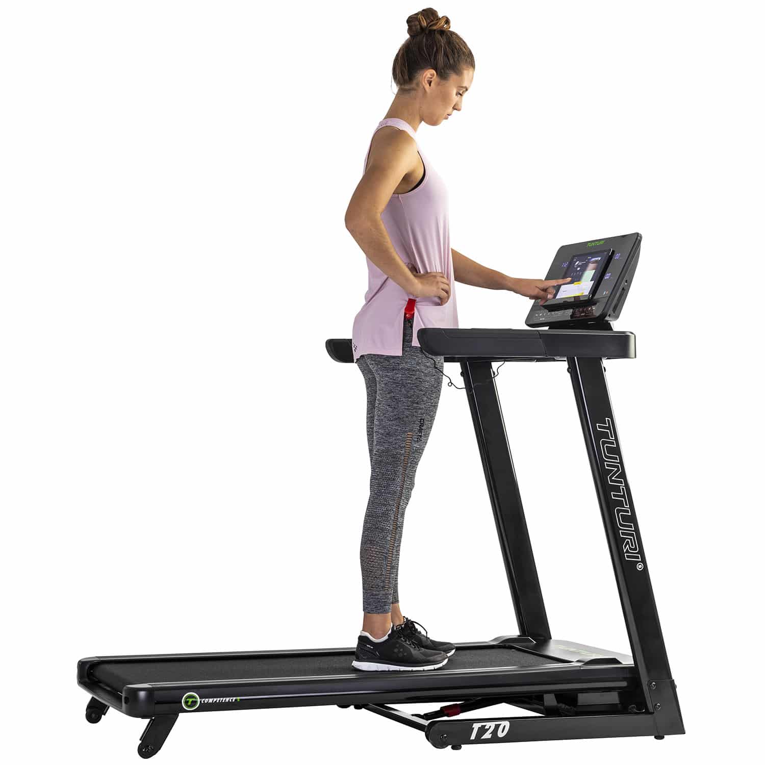 Tunturi T20 Treadmill Model Standing