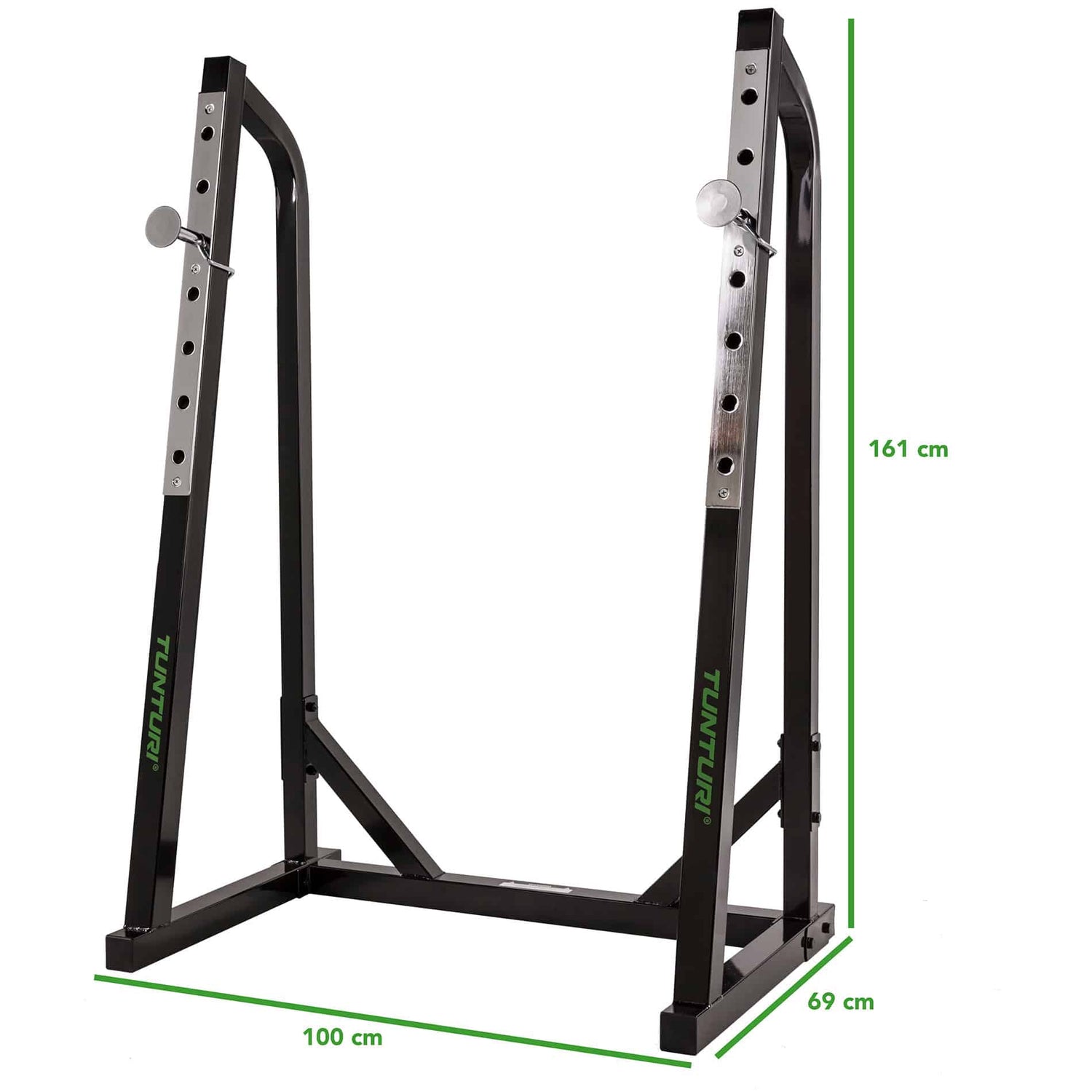 Tunturi WT40 Squat Rack Dimensions