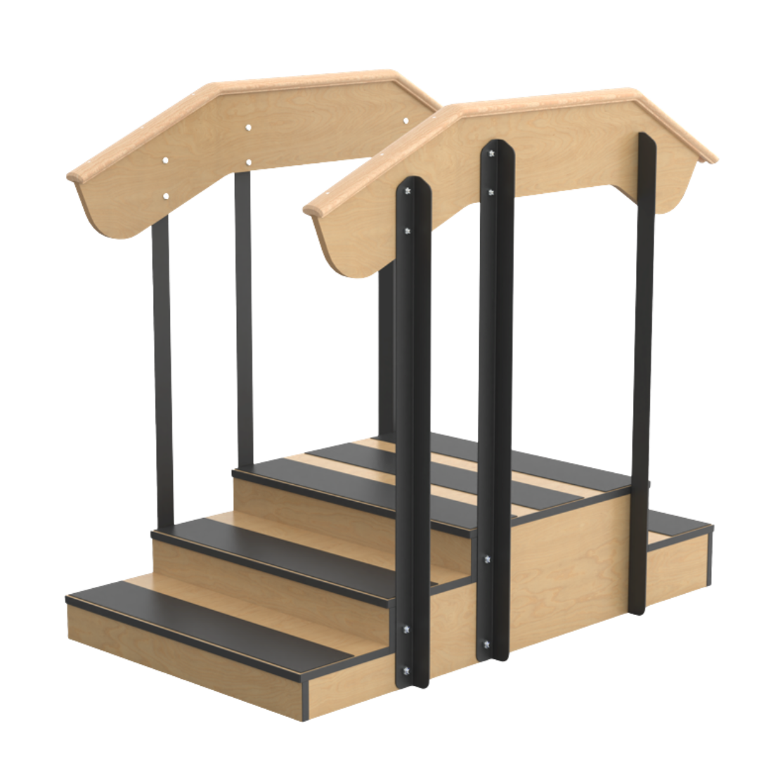 Therakit S32F Straight Up & Over Exercise Training Stairs