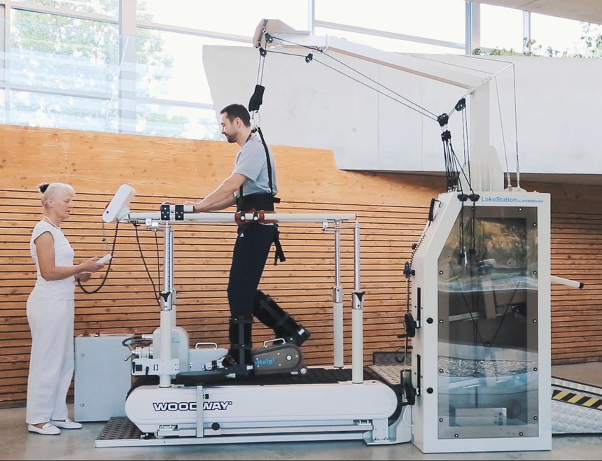 Woodway LokoStation BodyWeight Support Treadmill Training System
