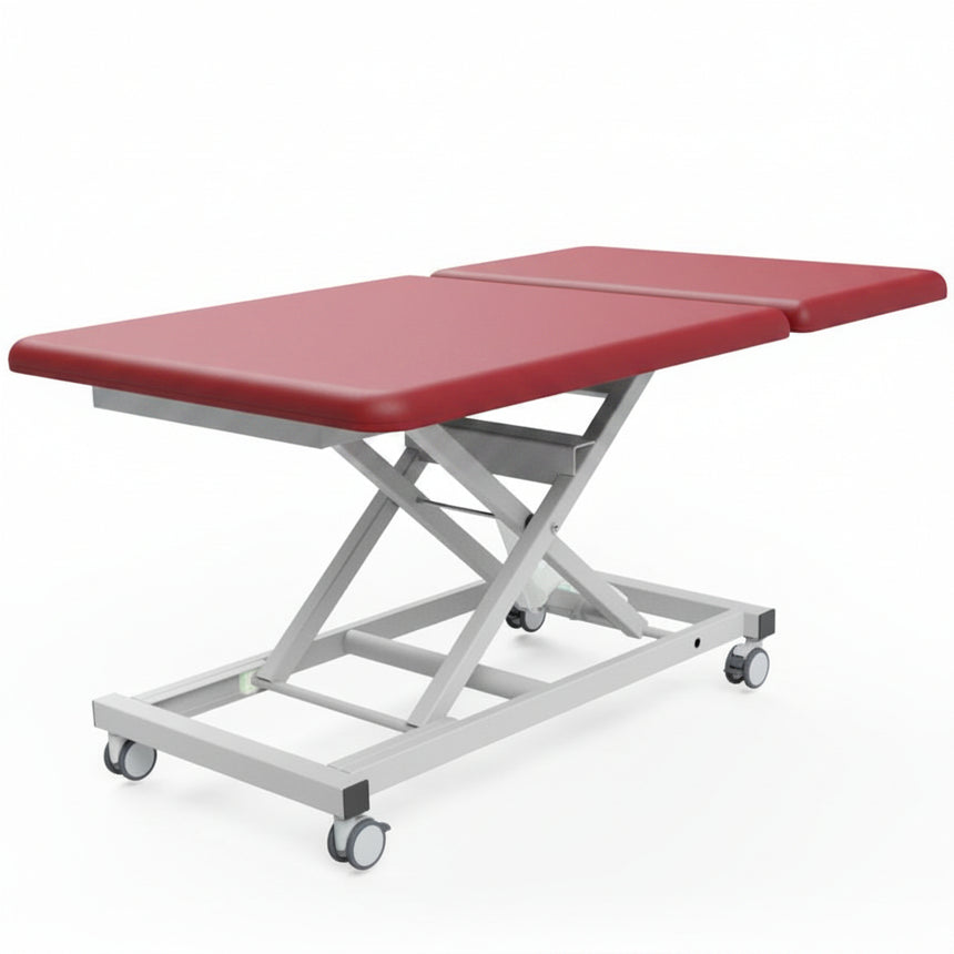 Healthtec Neuro Bobath 2 Section Ultimate Plinth 1210mm wide All Electric 200kg
