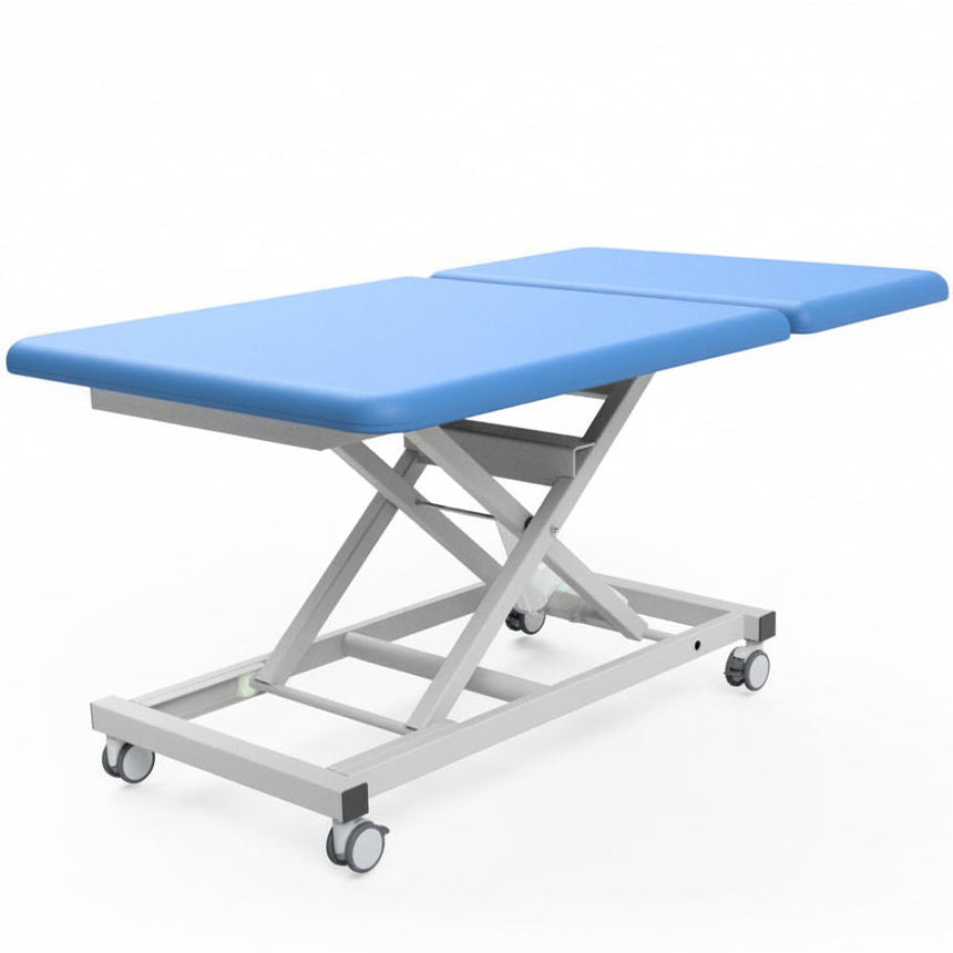 Healthtec Neuro Bobath 2 Section Ultimate Plinth 1210mm wide All Electric 200kg