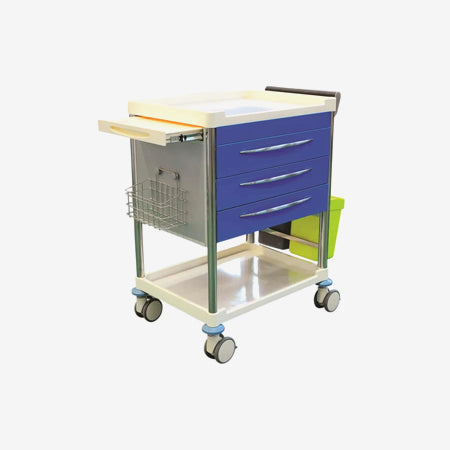 CubicHealth Treatment Trolley 3 Drawer