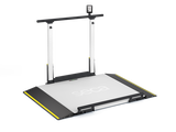 seca Xline Hold - EMR-validated wheelchair scale with handrail, ID-Display and EMR-interface