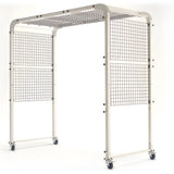 Archimedes System Frame 8 - SELF-SUPPORTING WITH 3 SIDES on Castors