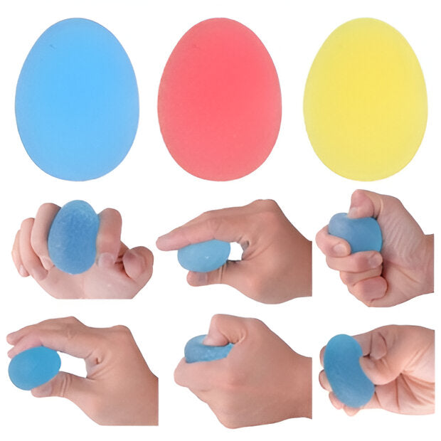 Therakit TheraKit Squeeze Egg Hand Exerciser, Firm - Blue