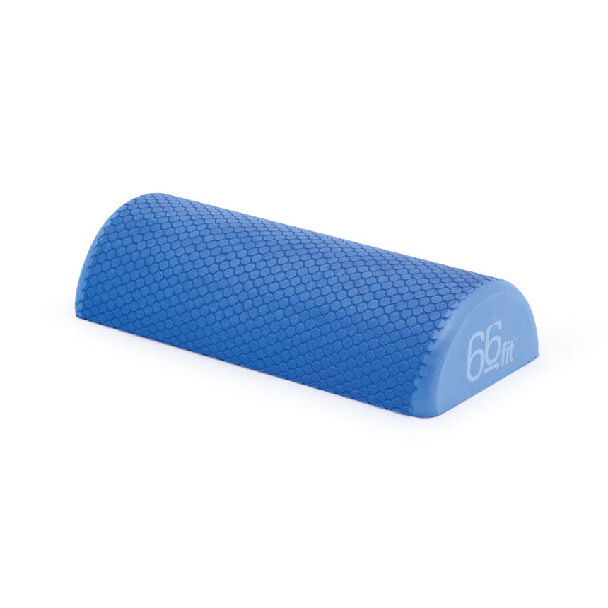 Therakit Foam Roller Half Round Small 30cm L x 7.5cm dia Blue
