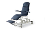 CubicHealth Podiatry Multipurpose Chair/Table Navy Blue Upholstery