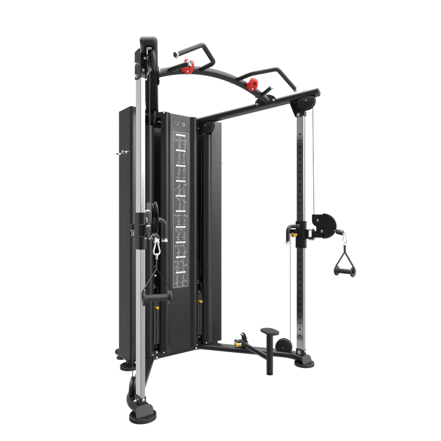 Impulse Dual Adjustable Pulley 2 X 200lb Weight Stacks Selectorised Station