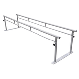 AusCo Folding EzyStore Metal Parallel Walking Bars with Adjustable Height