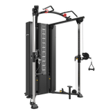 Impulse Dual Adjustable Pulley 2 X 200lb Weight Stacks Selectorised Station