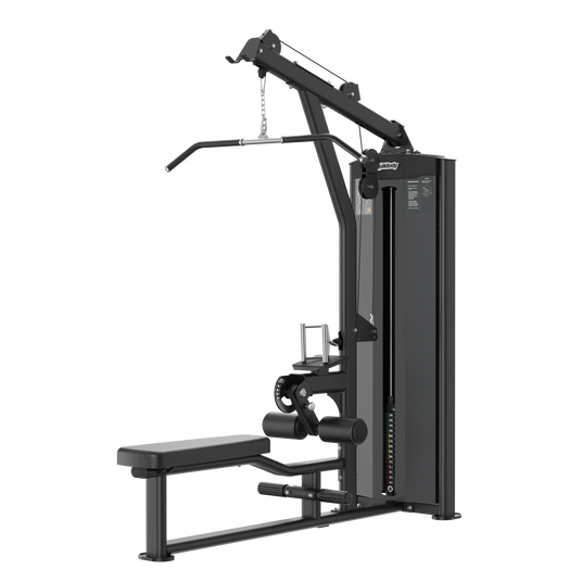 INNOFIT dual selectorised lat pulldown and seated row strength station