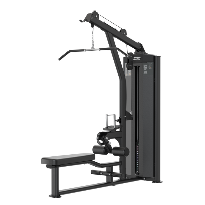 INNOFIT dual selectorised lat pulldown and seated row strength station