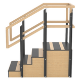 Therakit D40F Dead End Dual Rail Exercise Training Stairs