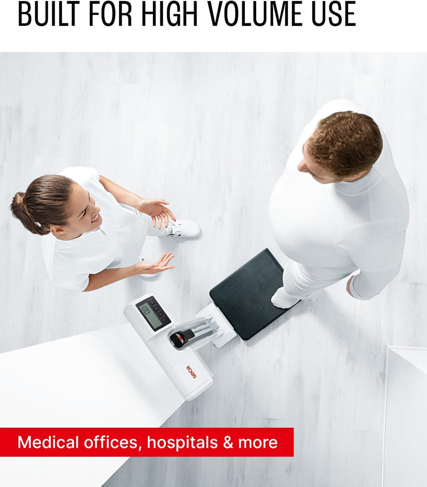 seca 777 - Digital Column Scale with Standing Aid
