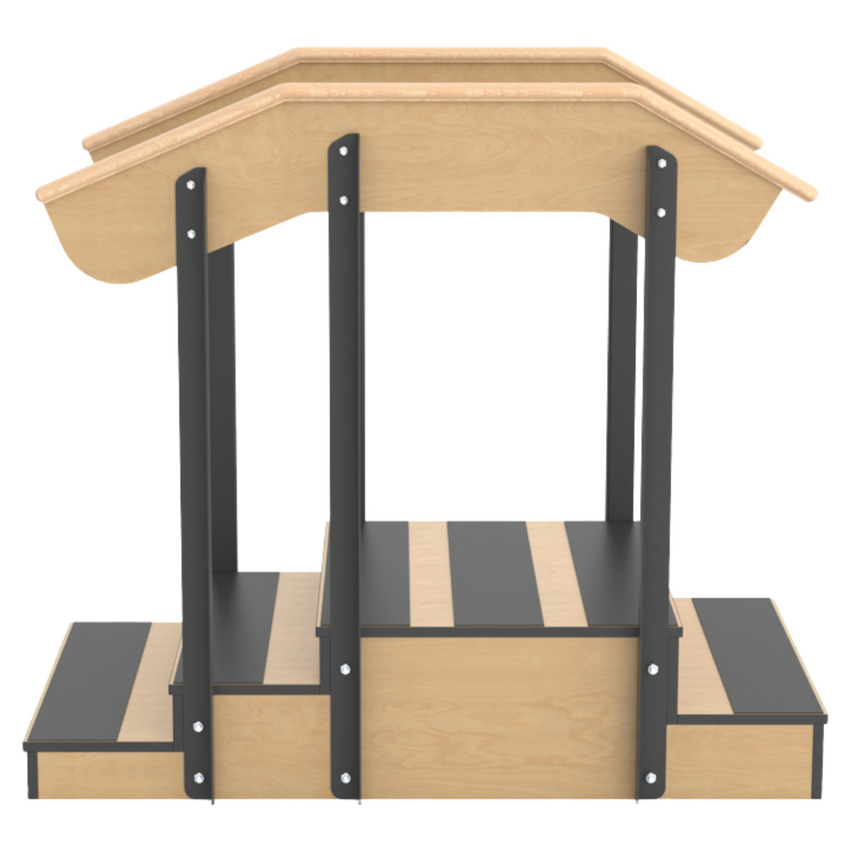 Therakit S32F Straight Up & Over Exercise Training Stairs