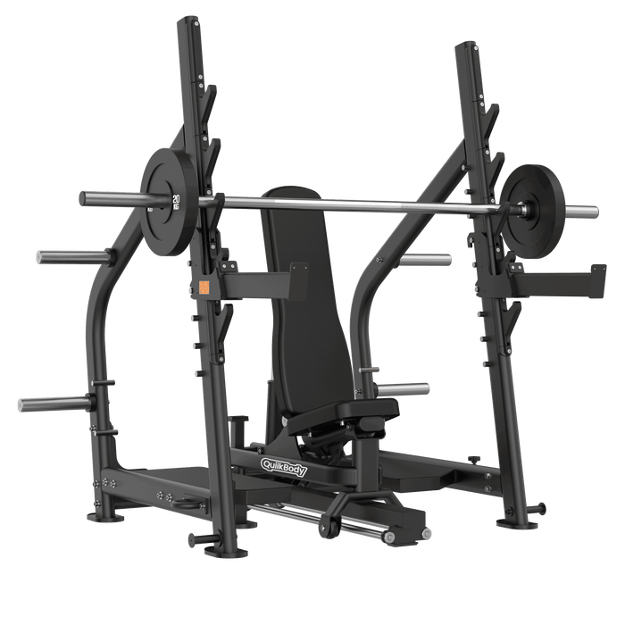 INNOFIT Olympic bench with multi press and squat rack combination