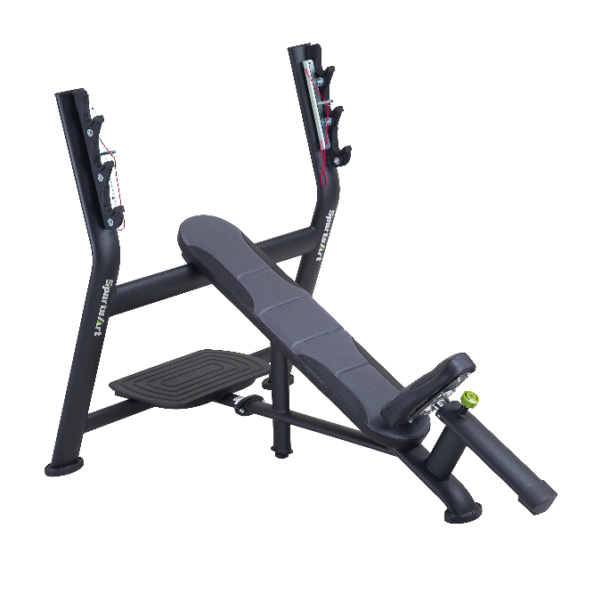SportsArt A998 Performance Series Olympic Incline Bench Press