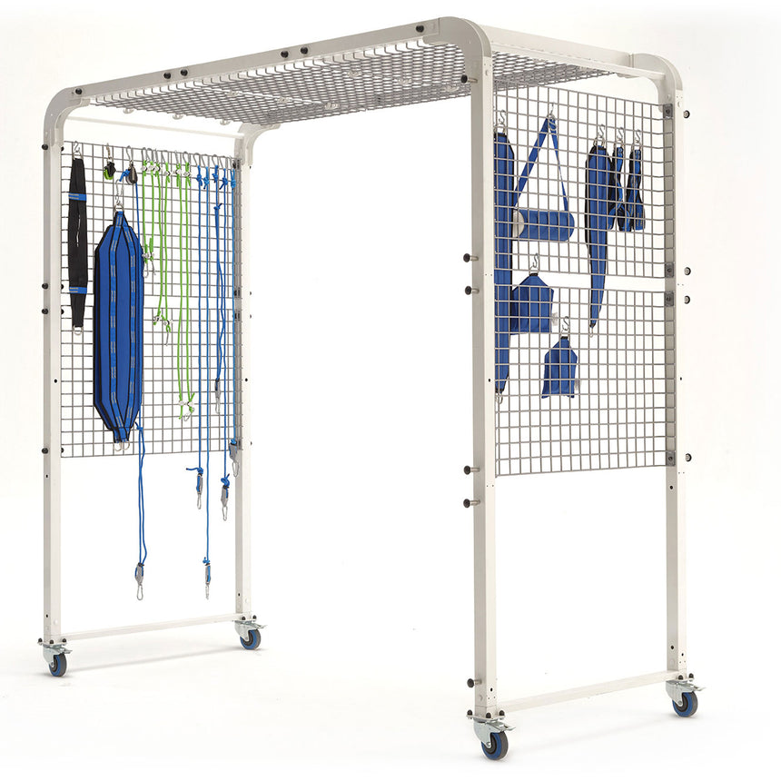 Archimedes System Frame 8 - SELF-SUPPORTING WITH 3 SIDES on Castors