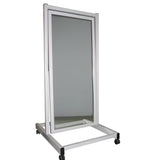 AusCo Posture Mirror on Castors with Whiteboard