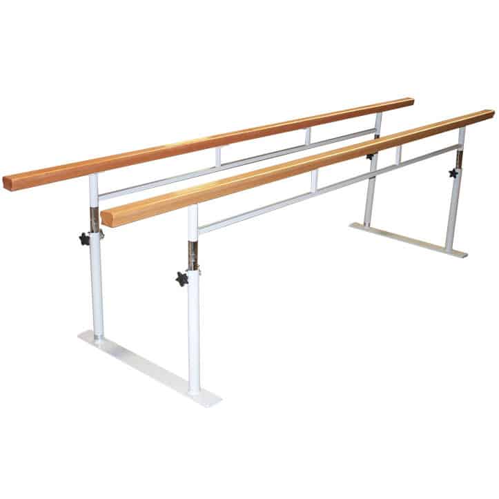 AusCo Pediatric Folding EzyStore Parallel Walking Bars with Adjustable Height