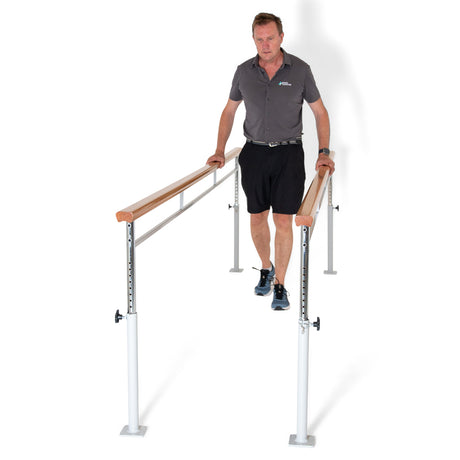 AusCo Parrallel Walking Bars Fixed Timber.(2)