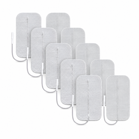 Pals Platinum 5 x 9cm rectangle electrodes, 10 pack bag containing 40 electrodes