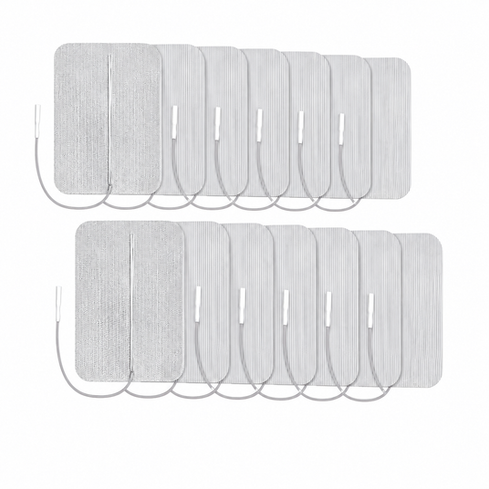 Pals Platinum 7.5 x 10cm rectangle electrodes, 10 pack bag containing 20 electrodes