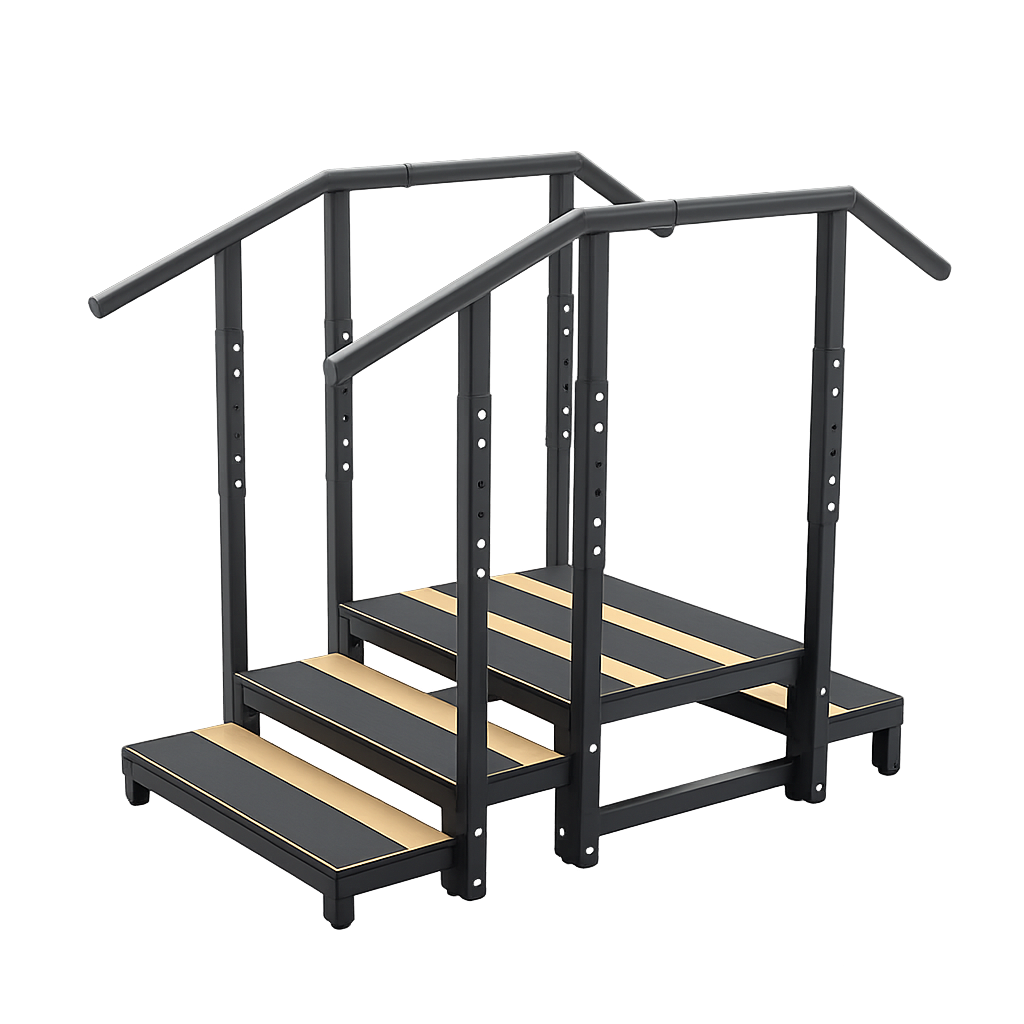 Therakit Base Straight Up & Over Exercise Training Stairs