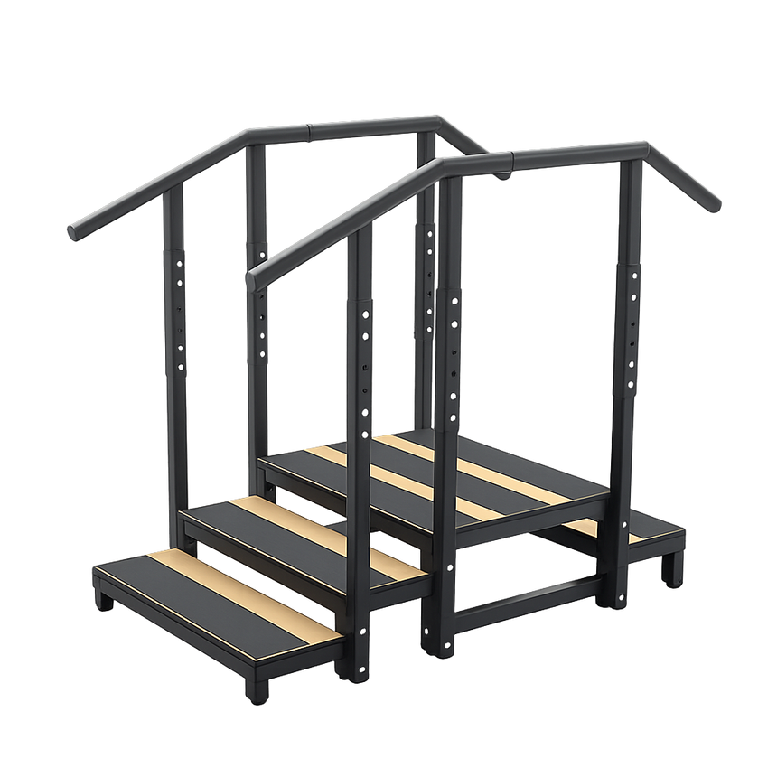 Therakit Base Straight Up & Over Exercise Training Stairs