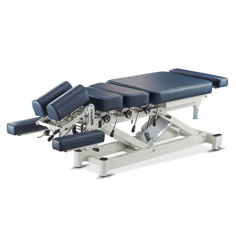 CubicHealth 4 Drop Section Chiropractic Table - Left Angle View 3