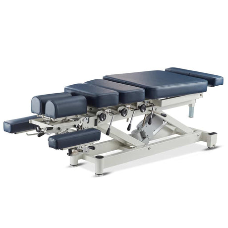 CubicHealth 4 Drop Section Chiropractic Table - Left Angle View