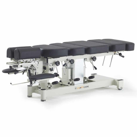CubicHealth 4 Drop Section Chiropractic Premium Table Left Angle View
